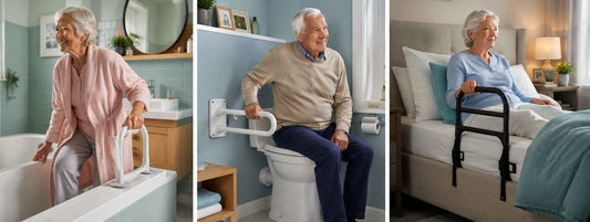Barre d'appui senior : où l'installer et la choisir