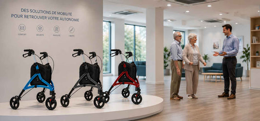 Déambulateur rollator 3 roues : le guide complet - serenita home