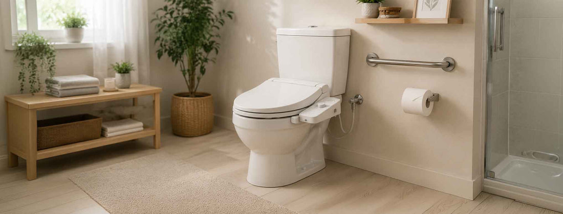 Hygiène intime du senior : le bidet WC sans travaux