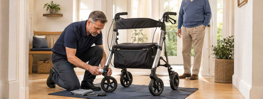 Rollator qui grince : causes et solutions