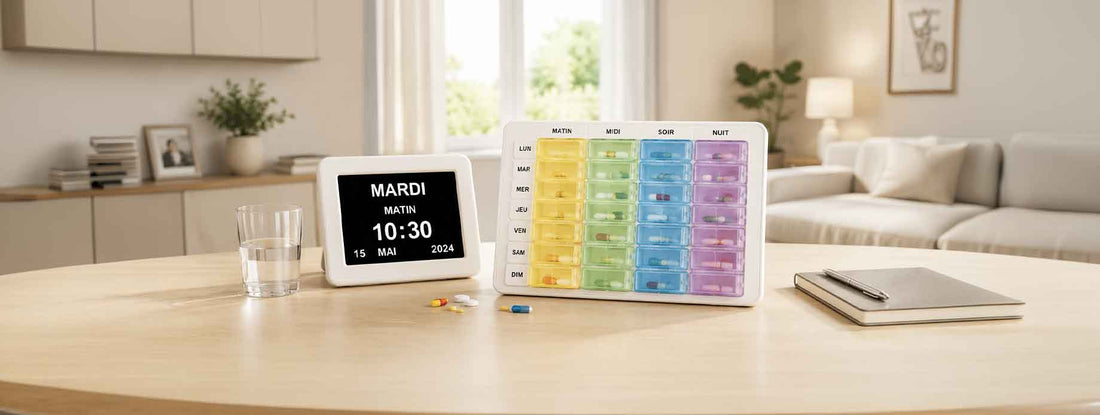 Pilulier semainier : éviter les oublis de médicaments