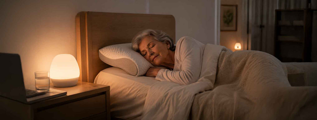 Troubles du sommeil de la personne âgée : solutions douces - serenita home