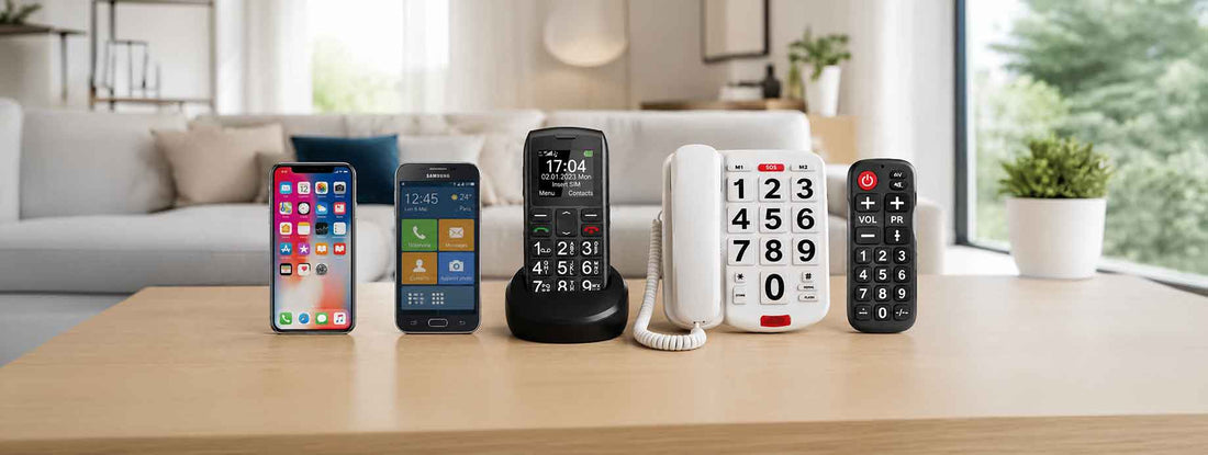 Téléphone senior grosses touches : comment choisir