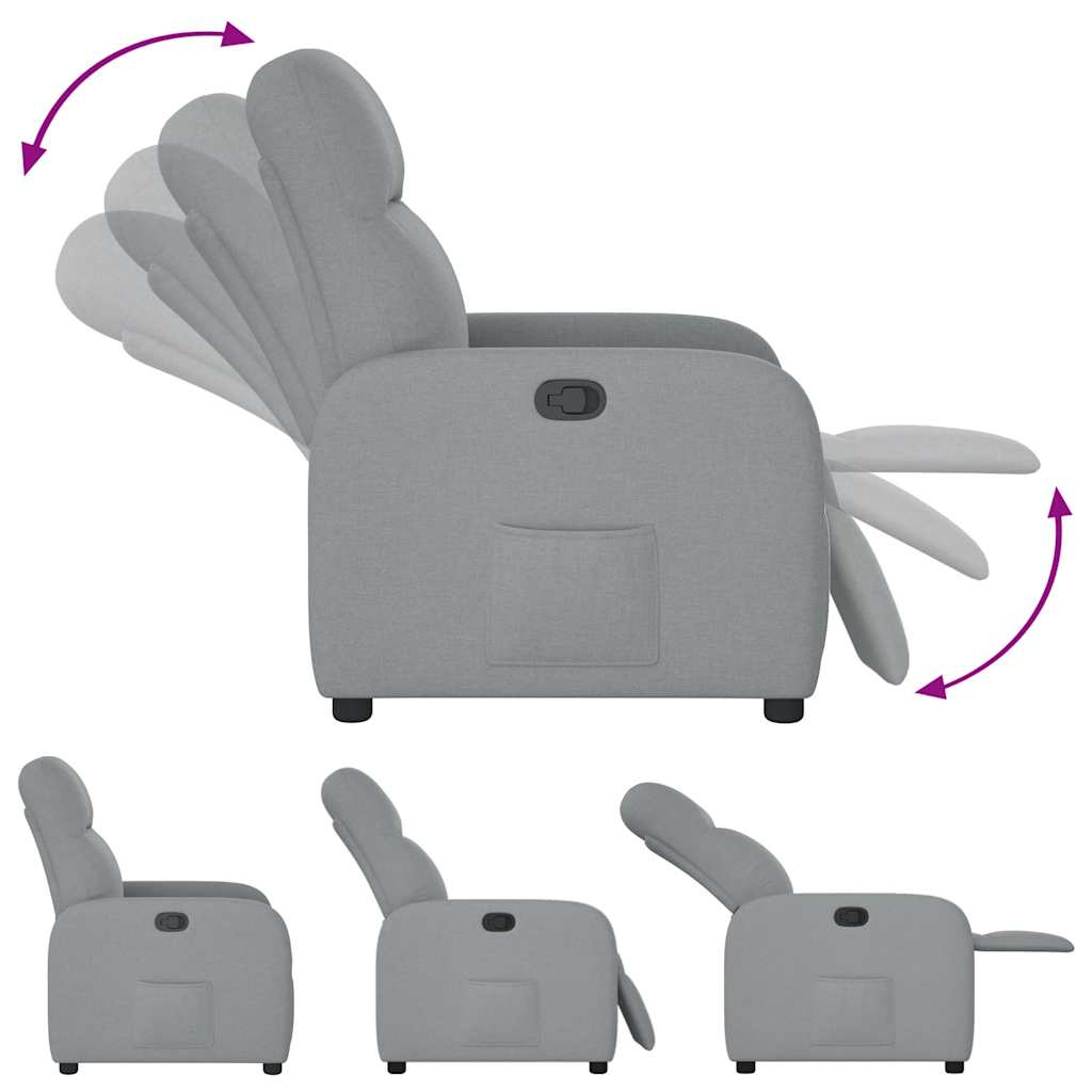 Fauteuil Inclinable Relax Gris