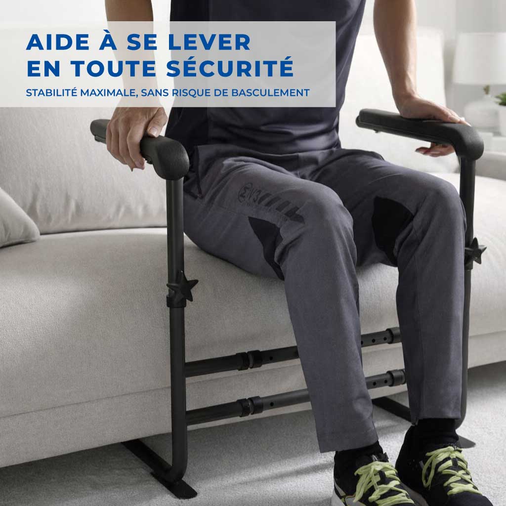 Aide au Lever Senior - Support de Relevage Fauteuil et Canapé