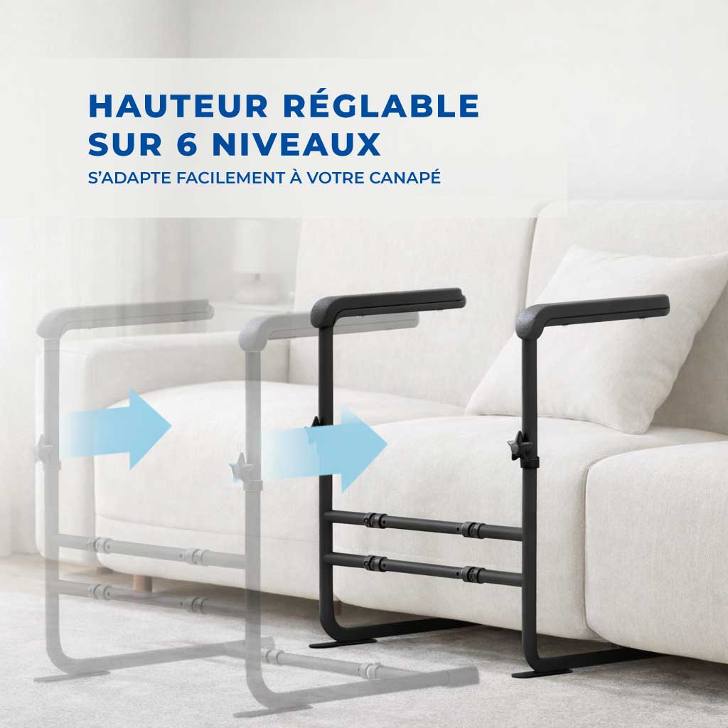 Aide au Lever Senior - Support de Relevage Fauteuil et Canapé