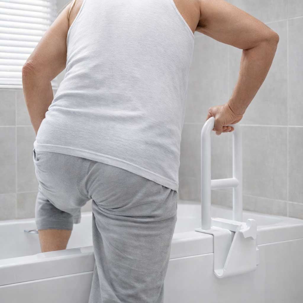 Barre d'Appui Baignoire Senior Sans Travaux