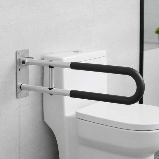 Barre d'Appui WC Murale Pliable