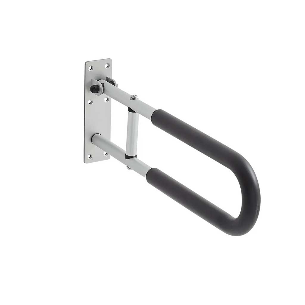 Barre d'Appui WC Murale Pliable