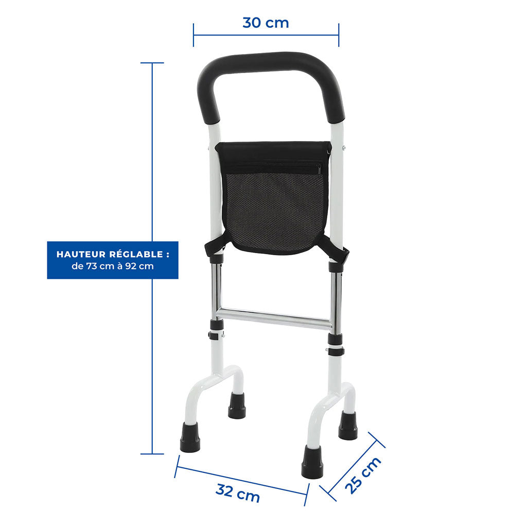 Barre d’aide au lever réglable