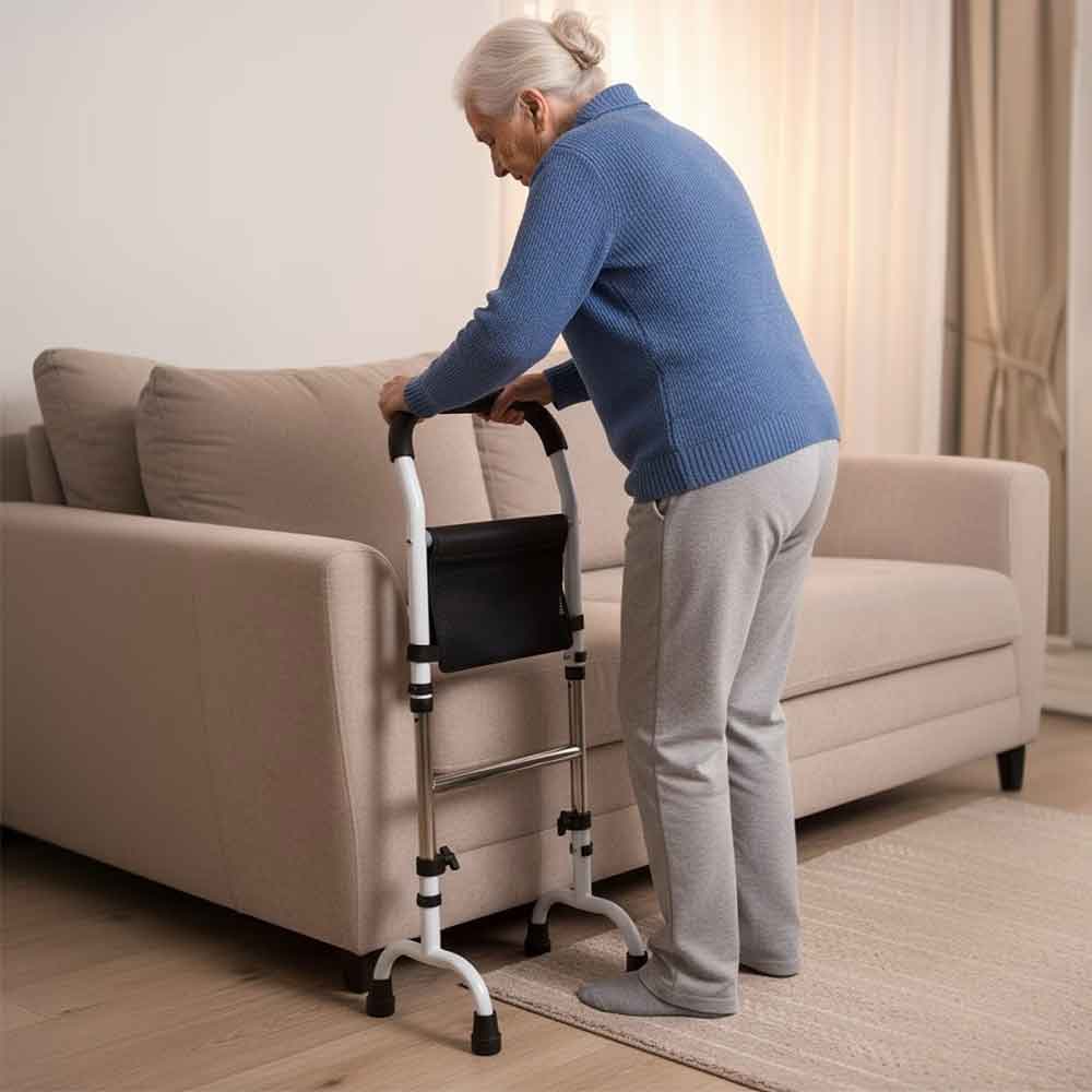 Barre d’aide au lever réglable