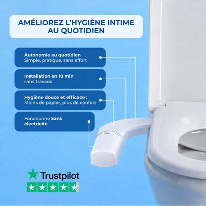 Bidet de Toilette Senior - Hygiène Intime