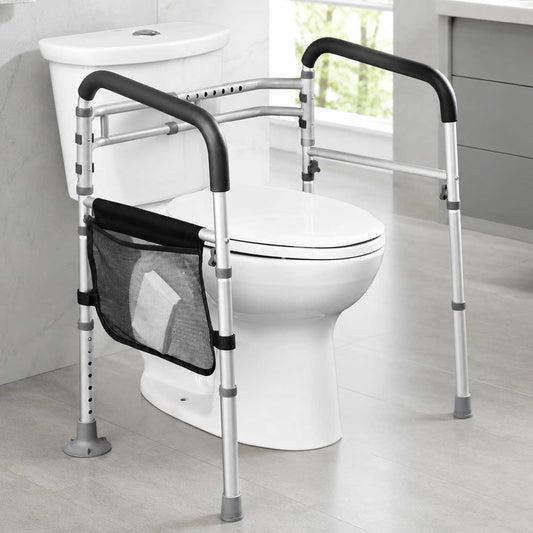 Cadre de sécurité pour toilette réglable