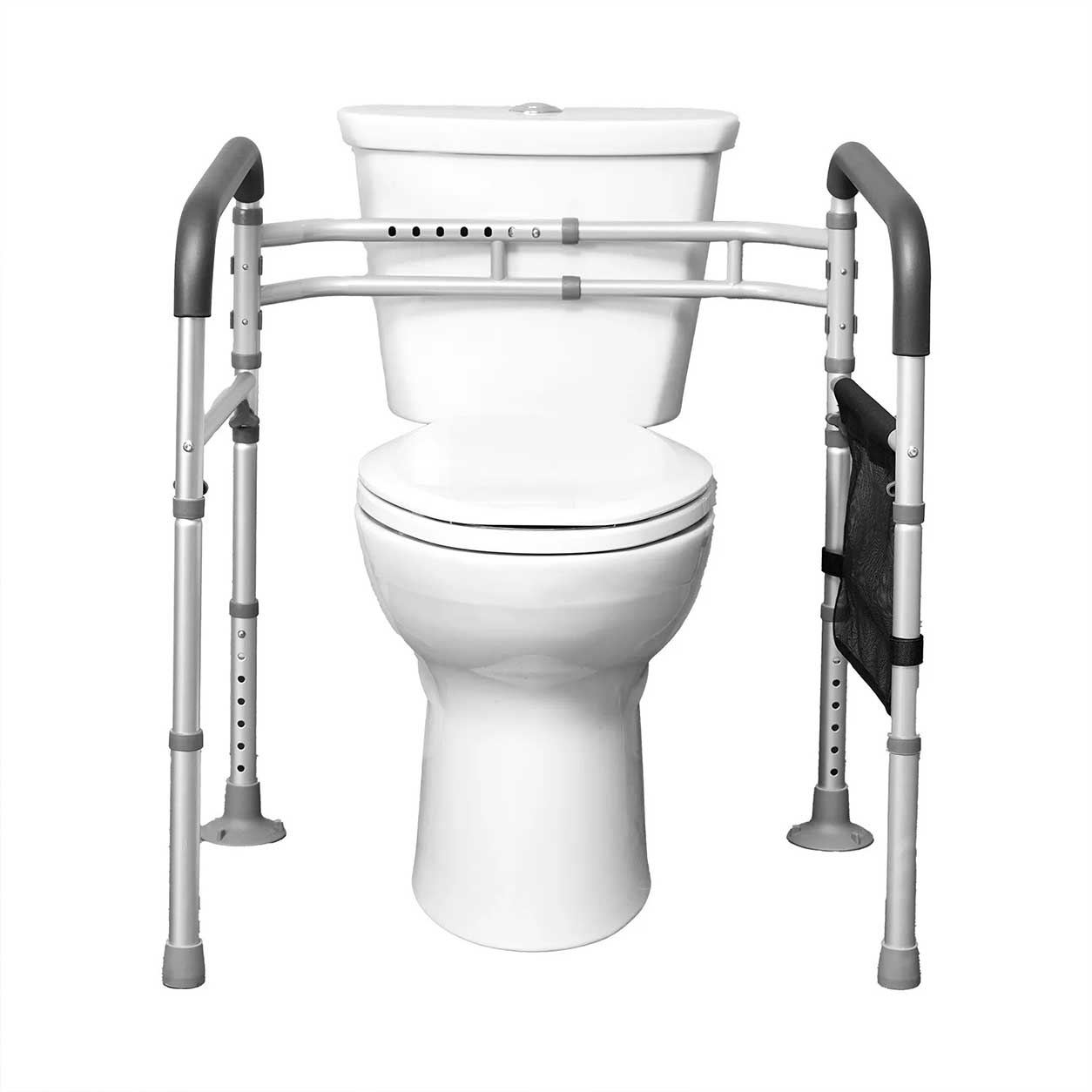 Cadre de sécurité pour toilette réglable