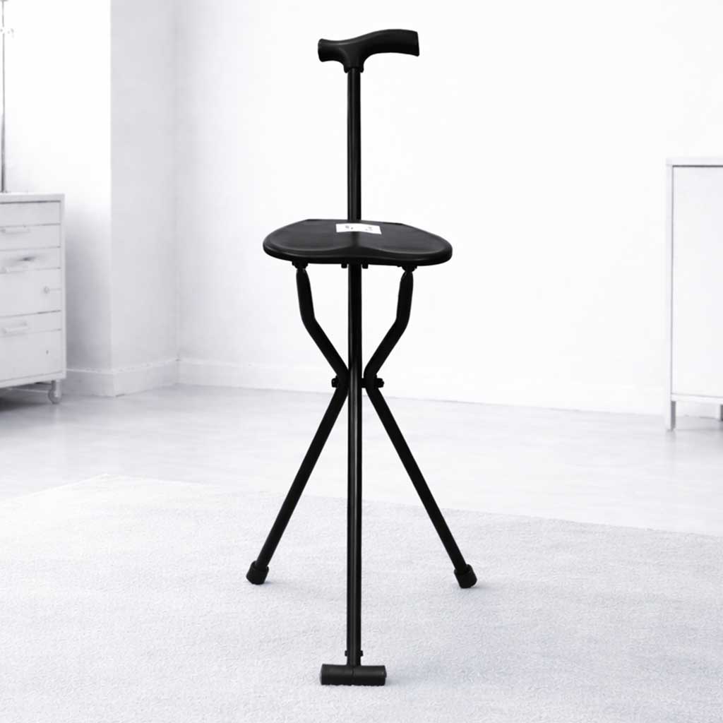 Canne Siège Pliante 2-en-1