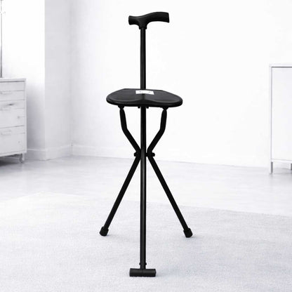 Canne Siège Pliante 2-en-1