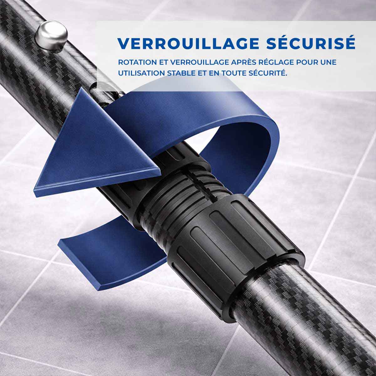 Canne de Marche Fibre de Carbone