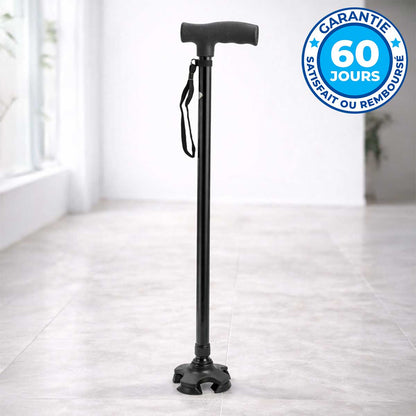 Canne de Marche Quadripode