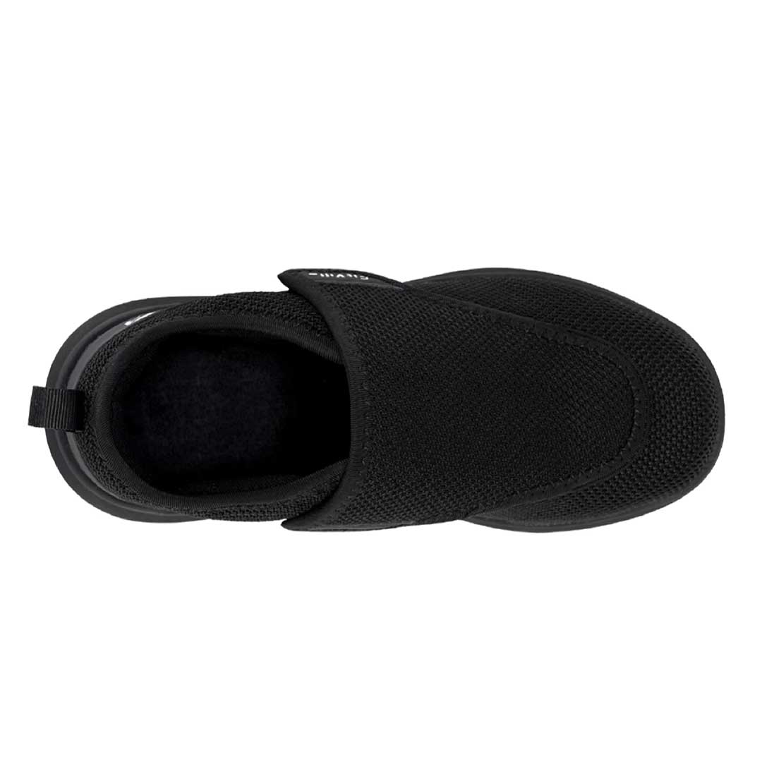 Chaussures orthopédiques homme senior à scratch