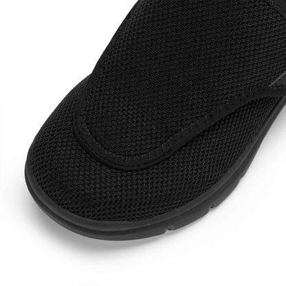 Chaussures orthopédiques homme senior à scratch