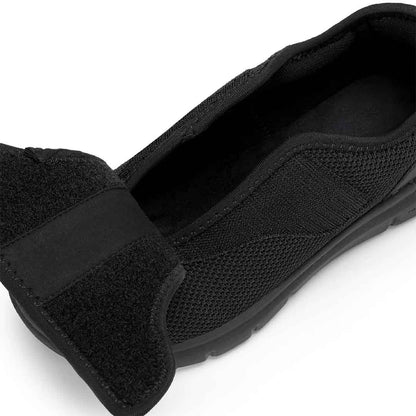 Chaussures orthopédiques homme senior à scratch