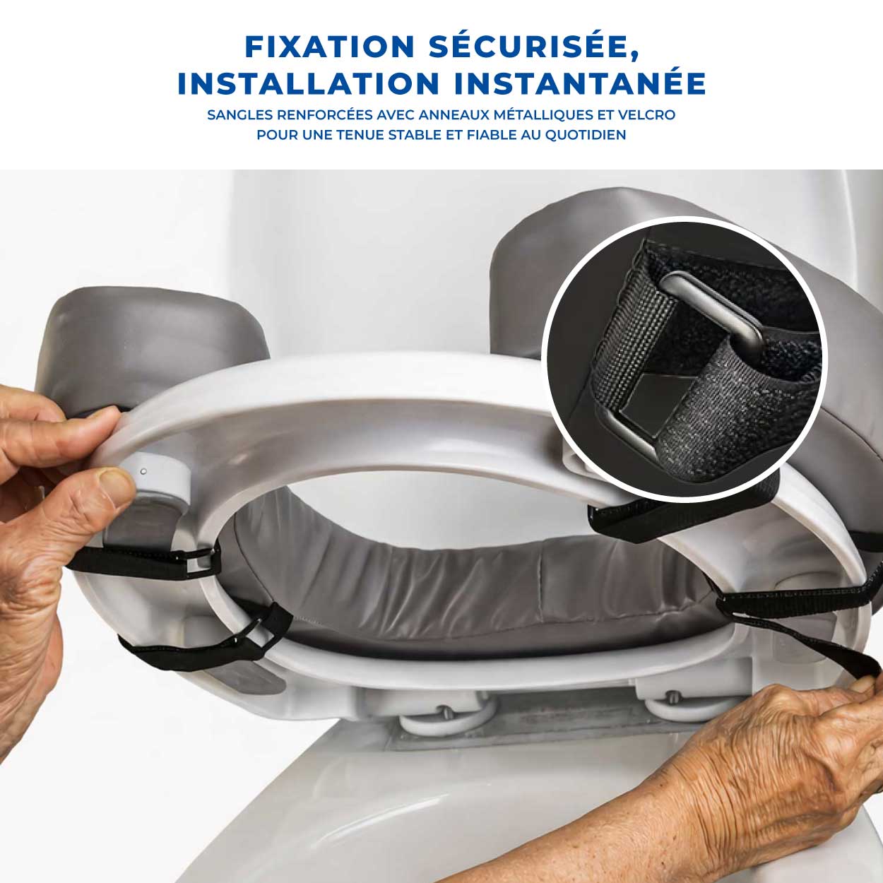 Coussin Réhausseur de Toilette Confort