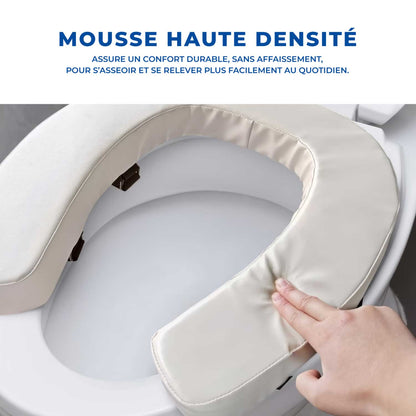 Coussin Réhausseur de Toilette Confort