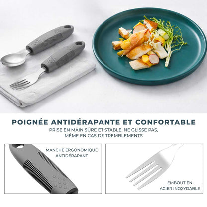 Couverts ergonomiques pour seniors
