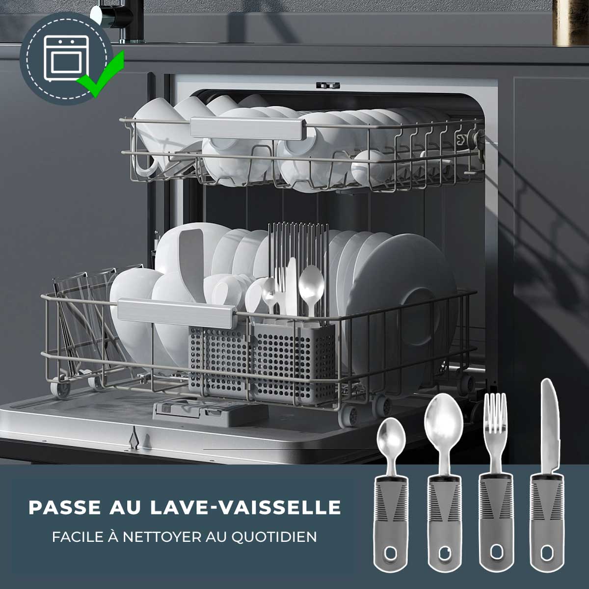 Couverts ergonomiques pour seniors