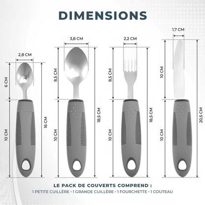 Couverts ergonomiques pour seniors