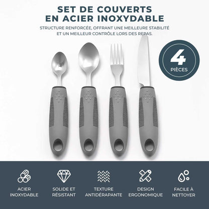 Couverts ergonomiques pour seniors