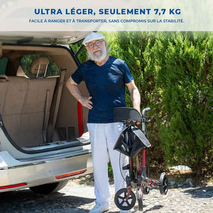 Déambulateur Rollator Luxe Tout-Terrain