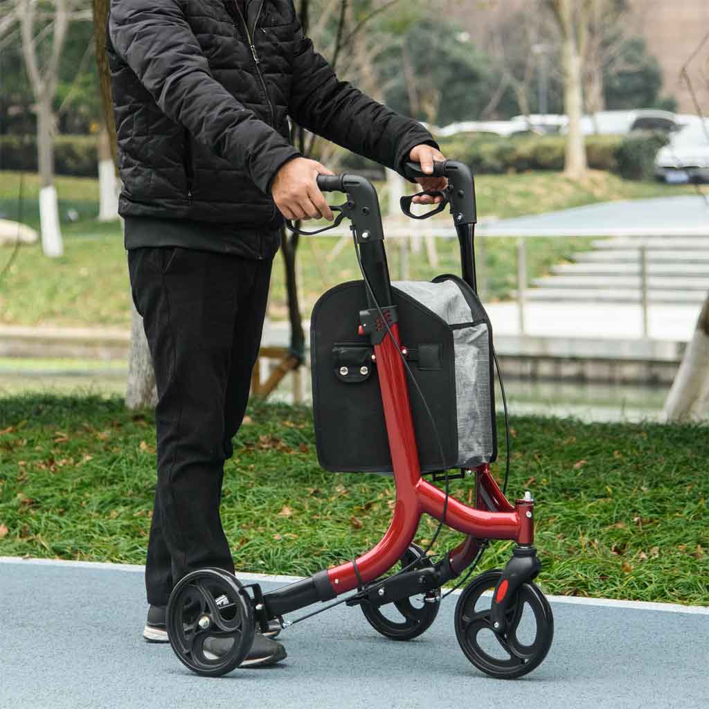 Déambulateur Rollator Tout-Terrain 3 Roues