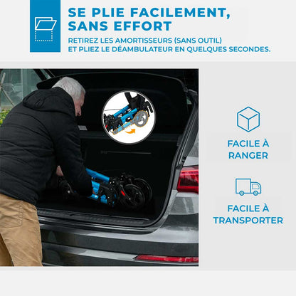 Déambulateur Rollator Tout-Terrain Renforcé