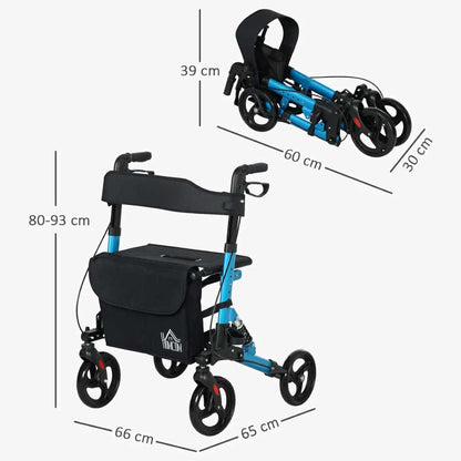 Déambulateur Rollator Tout-Terrain Renforcé