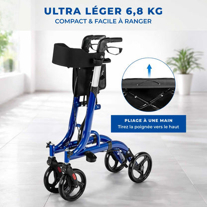Déambulateur Rollator Tout-Terrain Ultra Léger