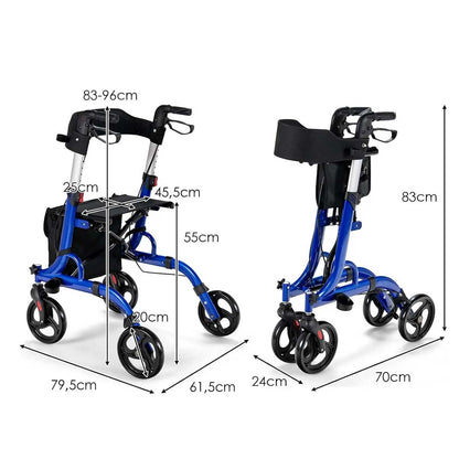 Déambulateur Rollator Tout-Terrain Ultra Léger