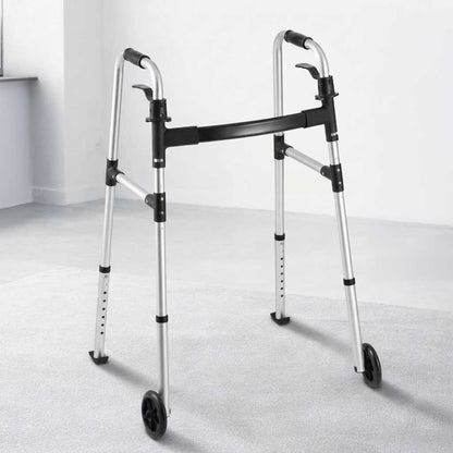 Déambulateur pliable à roulettes