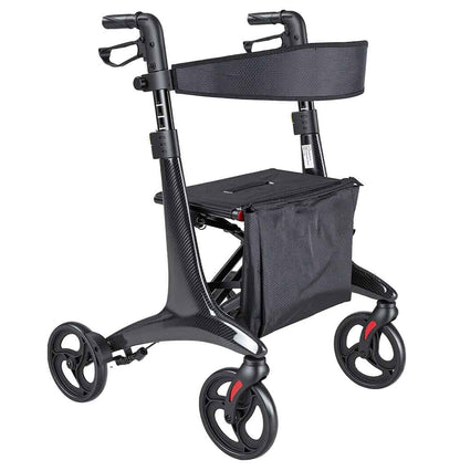 Déambulateur Rollator en Fibre de Carbone Ultra Léger
