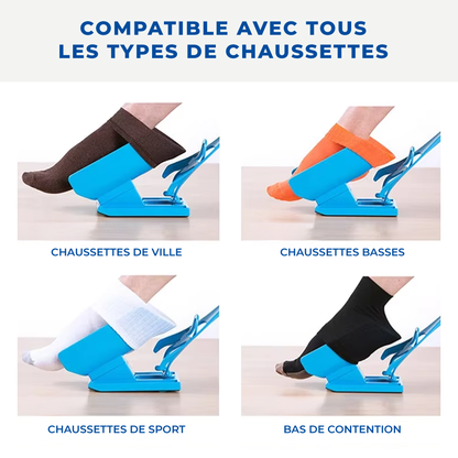 Enfile-Chaussettes Ergonomique