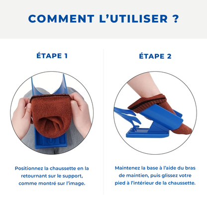Enfile-Chaussettes Ergonomique