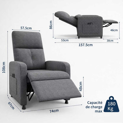 Fauteuil Relax Électrique et Massant