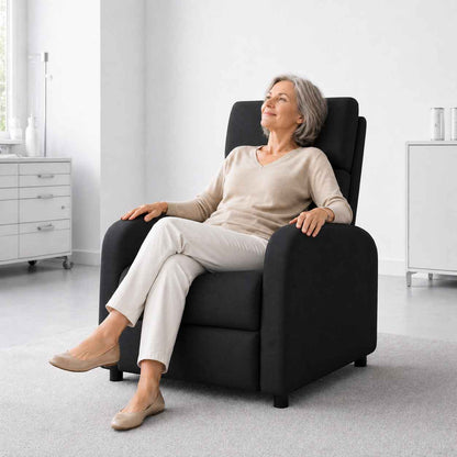 Fauteuil Relax Inclinable avec Repose-Pieds