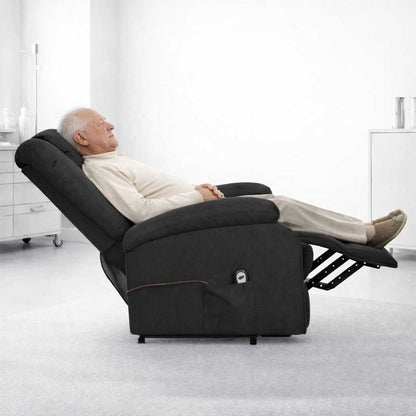 Position relax inclinée du fauteuil releveur électrique pour seniors