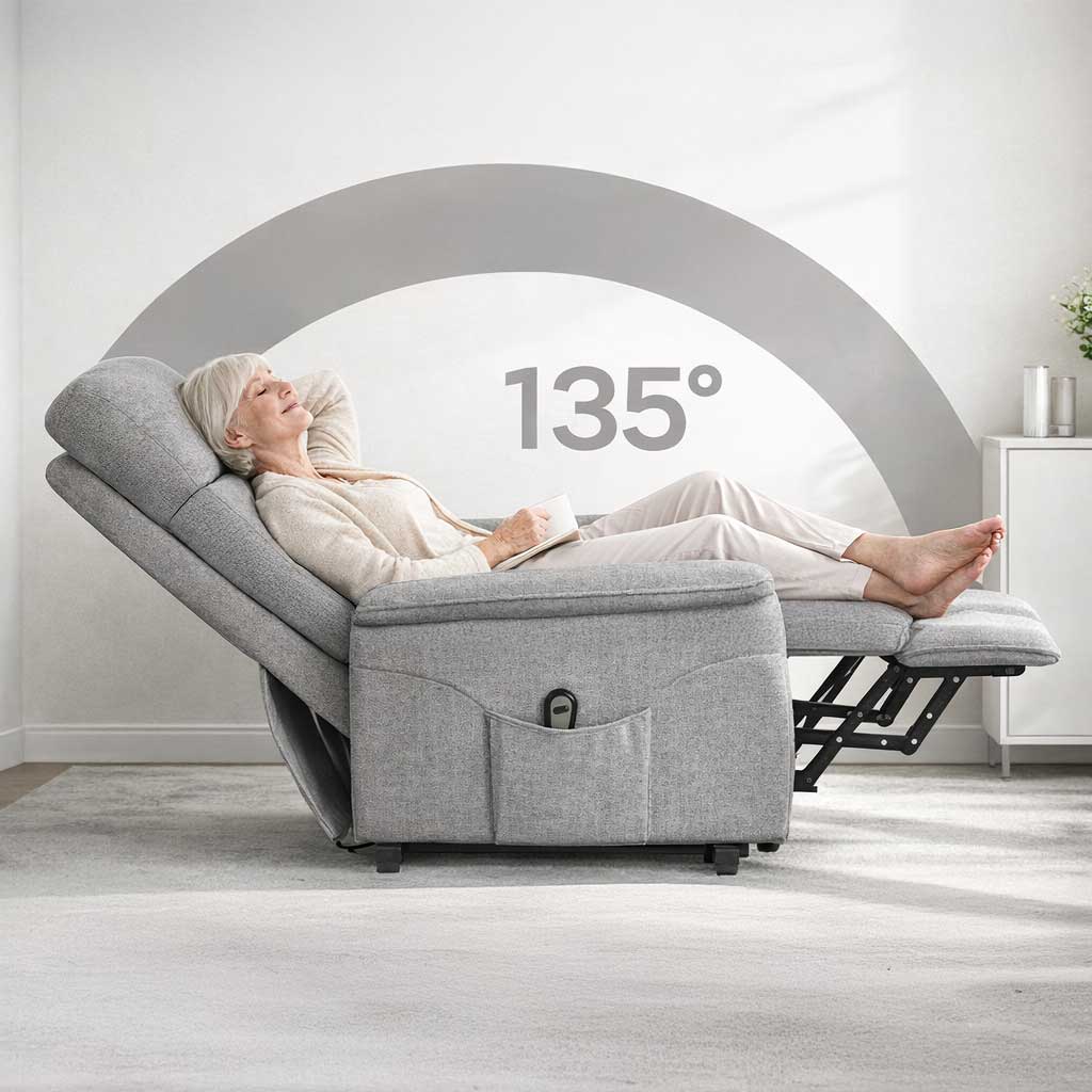 Fauteuil releveur électrique inclinable senior