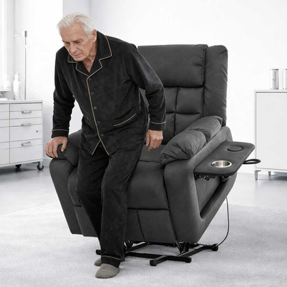 Fauteuil Releveur Luxe Massage Chauffant