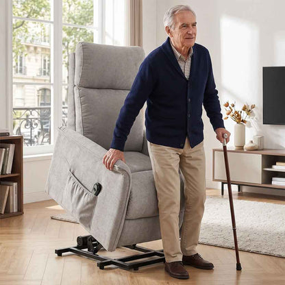 Fauteuil releveur électrique en chenille