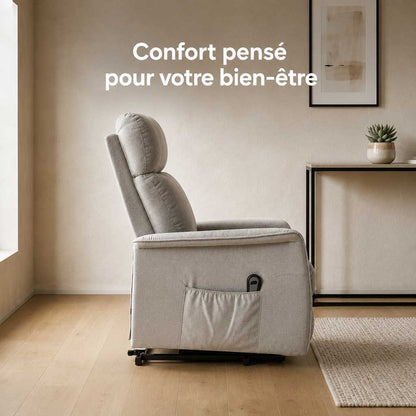 Fauteuil releveur électrique en chenille