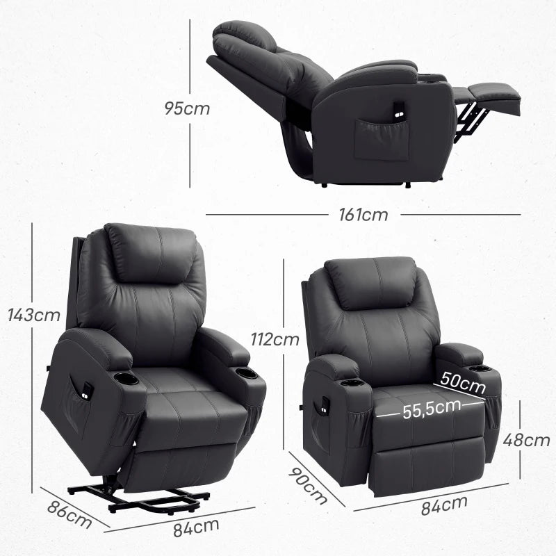 Fauteuil Releveur Électrique Aide au Lever Senior