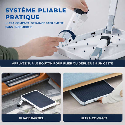 Marchepied Antidérapant Pliable et Réglables